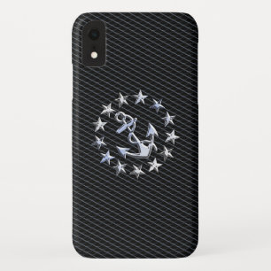 Case-Mate iPhone Case Pavillon Naval Chrome Yacht sur Décor Grille Autom