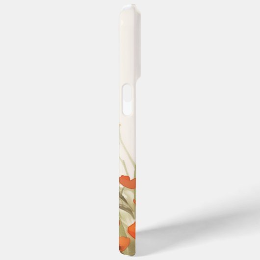 Coques Case-Mate iPhone Pavot à chat noir (Verso / Droite)