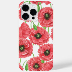Coques Pour iPhone Pavot aquarelle motif floral