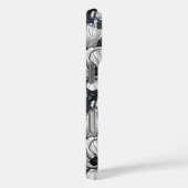 Coques Case-Mate iPhone Pavot blanc sur la marine (Verso / Droite)