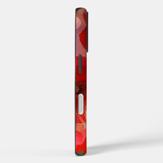 Coques Case-Mate iPhone Pavot chaud d'été (Verso / Droite)