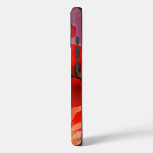 Coques Case-Mate iPhone Pavot chaud d'été (Verso / Gauche)