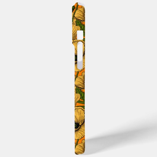 Coques Case-Mate iPhone Pavot jaune (Verso / Gauche)