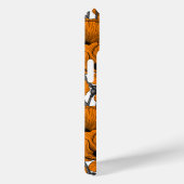 Coques Case-Mate iPhone Pavot orange sur blanc (Verso / Droite)