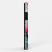 Coques Case-Mate iPhone Pavot rose aquarelle. (Dos/Droite)