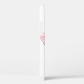 Coques Case-Mate iPhone Pavot rose aquarelle jolie fleur (Verso / Droite)