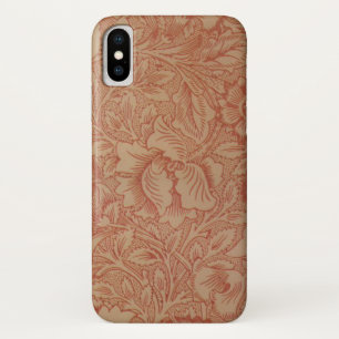 Case-Mate iPhone Case Pavot rose (par William Morris) (Motif Vintage)