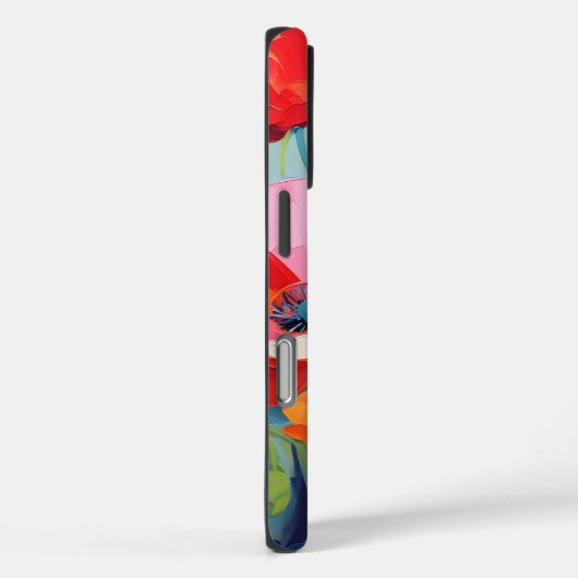 Coques Case-Mate iPhone Pavot rouge (Verso / Droite)