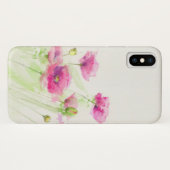 Coques Case-Mate iPhone Pavots peints 3 d'aquarelle (Dos (Horizontal))