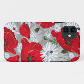 Coques Case-Mate iPhone Pavots rouges (Dos (Horizontal))