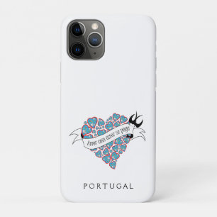 Case-Mate iPhone Case Payer l'amour avec l'amour illustré proverbe portu