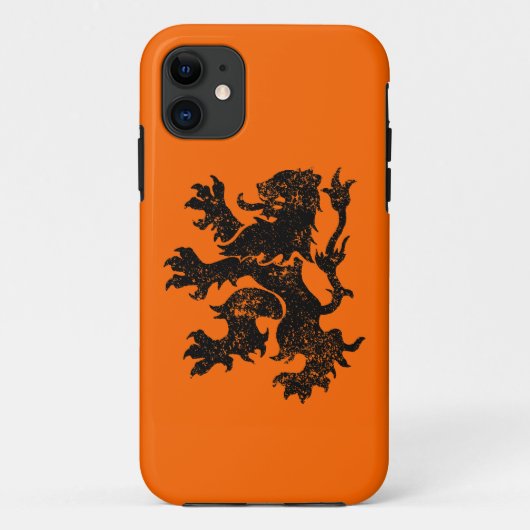 Coques Case-Mate iPhone Pays-Bas Lion (Dos)