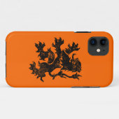 Coques Case-Mate iPhone Pays-Bas Lion (Dos (Horizontal))