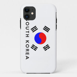 Coque iPhone 11 pays de corée du sud symbole nom