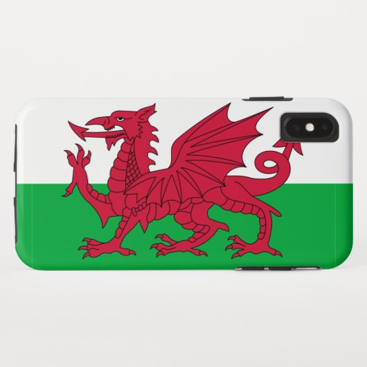 Coques Case-Mate iPhone Pays de Galles (Dos (Horizontal))