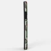 Coques Case-Mate iPhone Pays Noël rouge et vert (Dos/Droite)