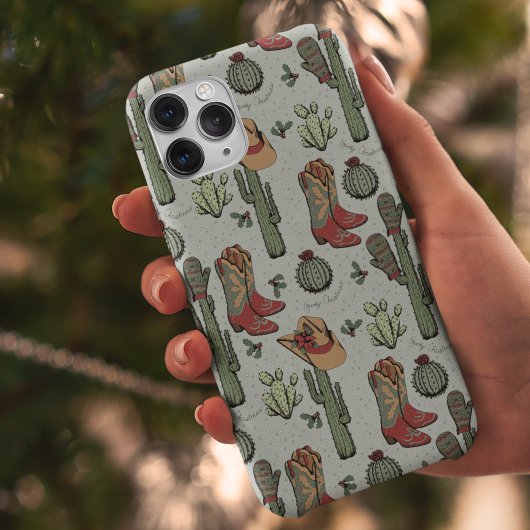 Coques Case-Mate iPhone Pays Noël rouge et vert