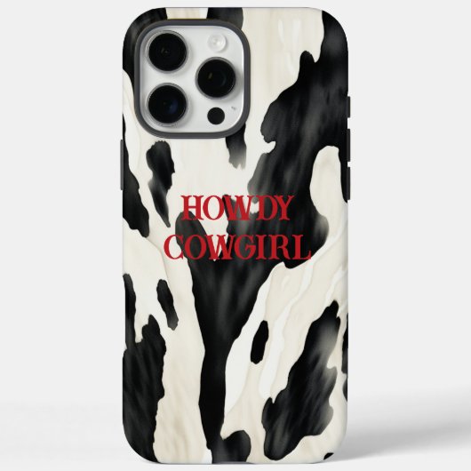 Coques Case-Mate iPhone Pays occidental de vaches d'élevage (Verso)