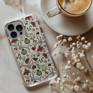 Case-Mate iPhone Case Pays Ouest Noël Floral Cerf Tête Crâne