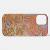 Coques Case-Mate iPhone Pays rustique abstrait floral (Verso (horizontal))