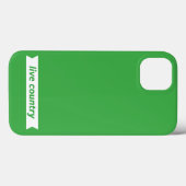 Coques Case-Mate iPhone Pays vivant (Verso (horizontal))