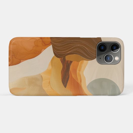 Coques Case-Mate iPhone Paysage Abstrait de Boho (17) (Dos (Horizontal))