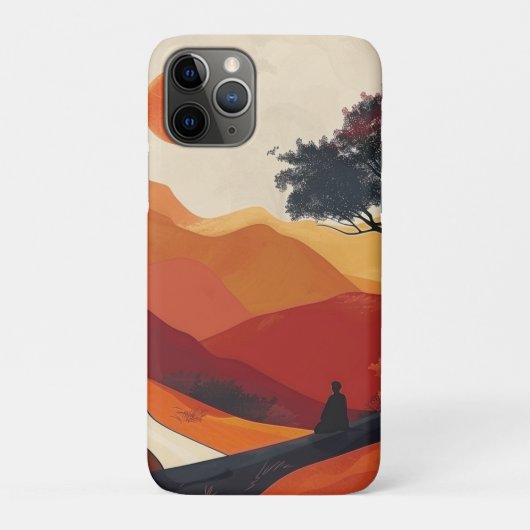 Coques Case-Mate iPhone Paysage Abstrait de Boho (19) (Dos)