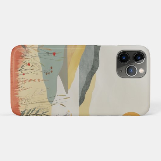 Coques Case-Mate iPhone Paysage Abstrait de Boho (25) (Dos (Horizontal))
