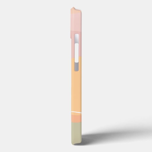 Coques Case-Mate iPhone Paysage Abstrait du Rainbow Mountain (Verso / Gauche)