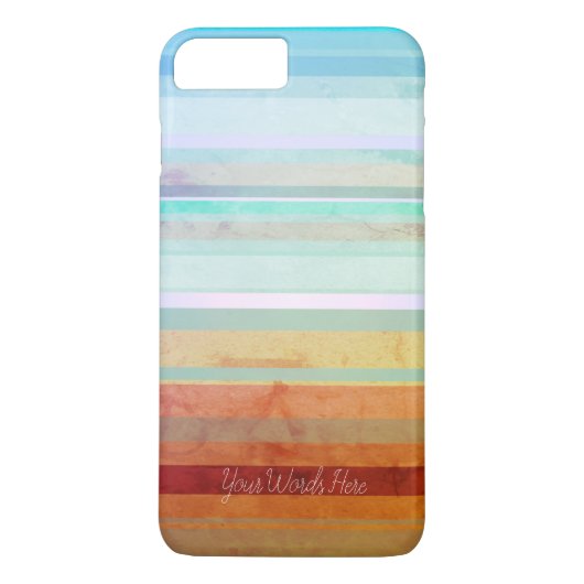 Coques Case-Mate iPhone Paysage Abstrait et vos mots (Dos)