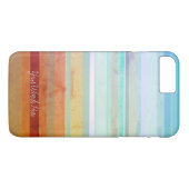 Coques Case-Mate iPhone Paysage Abstrait et vos mots (Dos (Horizontal))
