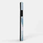 Coques Case-Mate iPhone Paysage Abstrait Soleil d'hiver d'or (Dos/Droite)