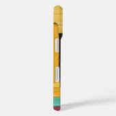 Coques Case-Mate iPhone Paysage Abstrait vibrant avec spirale jaune (Verso / Droite)