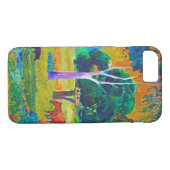 Coques Case-Mate iPhone Paysage avec cochon et cheval, Gauguin (Dos (Horizontal))