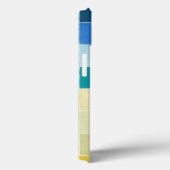 Coques Case-Mate iPhone Paysage avec des Carrés multicolores (Verso / Droite)