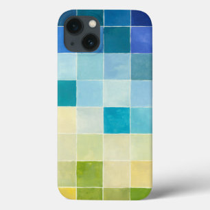 Etui iPhone Case-Mate Paysage avec des Carrés multicolores