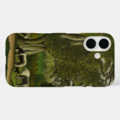 Coques Case-Mate iPhone Paysage avec Milkmaits par Henri Rousseau (Verso (horizontal))