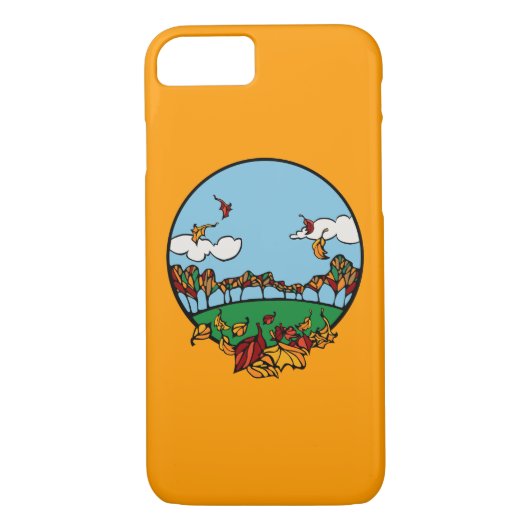 Coques Case-Mate iPhone Paysage d'automne (Dos)