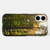 Coques Case-Mate iPhone Paysage d'automne de forêt ensoleillée (Verso (horizontal))