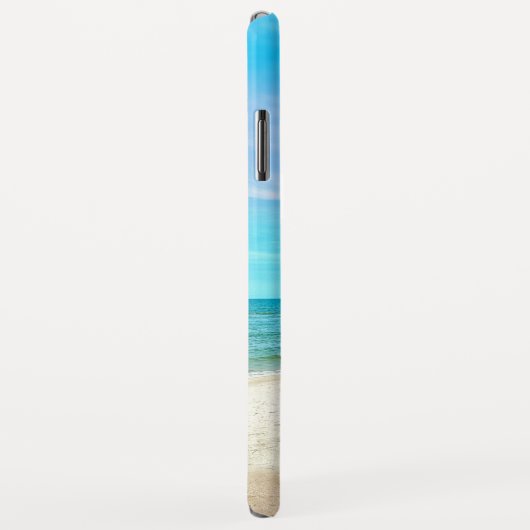 Coques Case-Mate iPhone Paysage de la plage tropicale de Monogram (Dos/Droite)