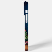 Coques Case-Mate iPhone Paysage de l'arbre de Noël (Verso / Gauche)
