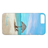 Coques Case-Mate iPhone Paysage de plage tropicale océanique relaxant (Dos (Horizontal))