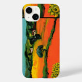 COQUES Case-Mate iPhone PAYSAGE DE TOSCANE AVEC DÉBORDEMENT (Verso)