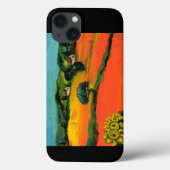 COQUES Case-Mate iPhone PAYSAGE DE TOSCANE AVEC DÉBORDEMENT (Verso)