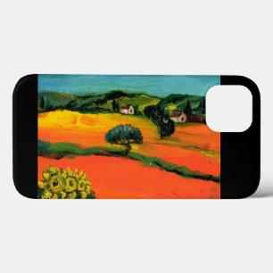 COQUES POUR iPhone PAYSAGE DE TOSCANE AVEC DÉBORDEMENT