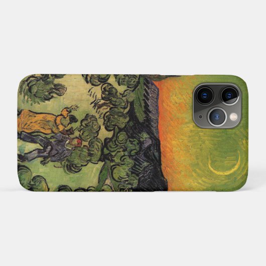 Coques Case-Mate iPhone Paysage de Vincent Van Gogh Moonlit (Dos (Horizontal))
