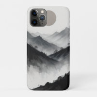 Paysage des Montagnes Noires et Blanches