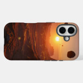 Coques Case-Mate iPhone Paysage désertique alien (Verso (horizontal))