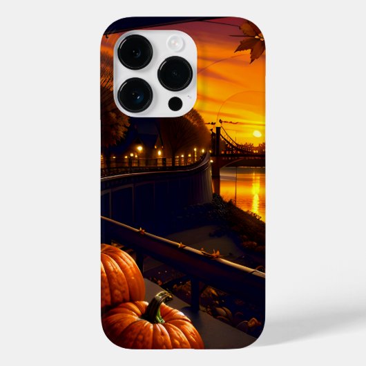 Coques Case-Mate iPhone Paysage d'Halloween deux (Verso)