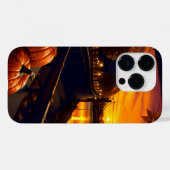 Coques Case-Mate iPhone Paysage d'Halloween deux (Verso (horizontal))